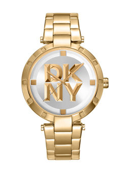 DKNY - Essential Logo Analog Silver Round Dial Womens Watch - DK1L041M0065