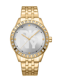 DKNY - Parsons Glitz Analog Silver Round Dial Womens Watch - DK1L059M0055