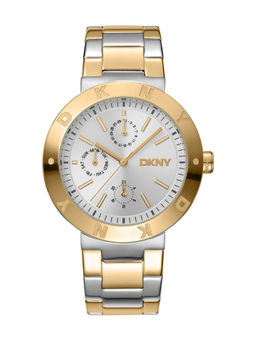 DKNY - Eastside Maxi Multifunction Silver Round Dial Womens Watch - DK1L022M0055