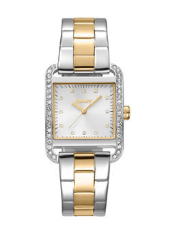 DKNY - City Glitz Analog Silver Square Dial Womens Watch - DK1L003M0045