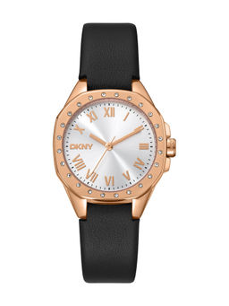 DKNY - Brooklyn Mini Analog Silver Round Dial Womens Watch - DK1L013L0035