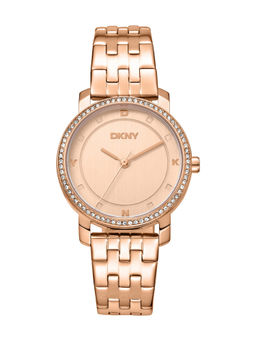 DKNY - Astoria Glitz Analog Rose Gold Round Dial Womens Watch - DK1L065M0055