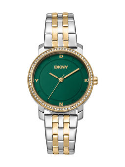 DKNY - Astoria Glitz Analog Dark Green Round Dial Womens Watch - DK1L065M0075