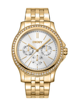DKNY - Nolita Multi Glitz Multifunction Silver Round Dial Womens Watch - DK1L064M0065