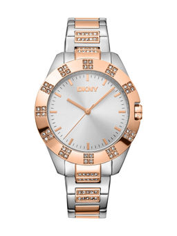 DKNY - Park Ave Glitz Analog Silver Round Dial Womens Watch - DK1L019M0075