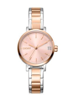 DKNY - Soho Glitz Analog Rose Gold Round Dial Womens Watch - DK1L038M0095