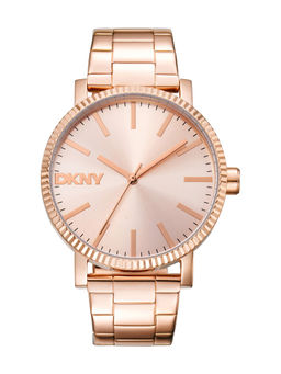 DKNY - Soho Maxi Analog Rose Gold Round Dial Womens Watch - DK1L034M0065