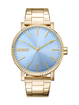 DKNY - Soho Maxi Analog Light Blue Round Dial Womens Watch - DK1L034M0055