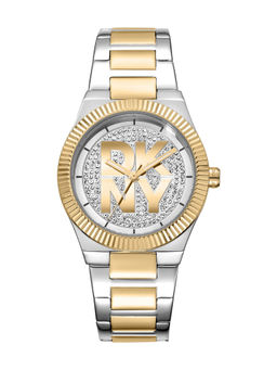 DKNY - Logo Analog Silver Round Dial Womens Watch - DK1L102M0245