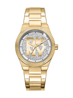 DKNY - Logo Analog Silver Round Dial Womens Watch - DK1L102M0225