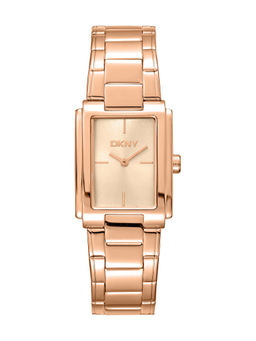 DKNY - Everyday Analog Rose Gold Rectangle Dial Womens Watch - DK1L121M0075