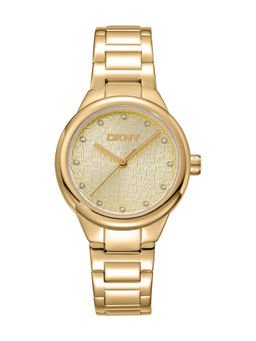 DKNY - Everyday Analog Champagne Round Dial Womens Watch - DK1L110M0055