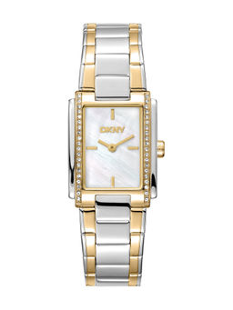 DKNY - Evening Analog White Rectangle Dial Womens Watch - DK1L122M0075