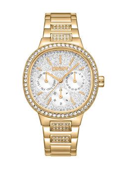 DKNY - Evening Multifunction Silver Round Dial Womens Watch - DK1L084M0225