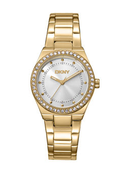 DKNY - Evening Analog Silver Round Dial Womens Watch - DK1L100M0065