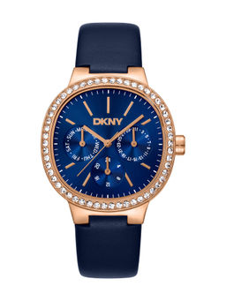 DKNY - Evening Multifunction Blue Round Dial Womens Watch - DK1L084L0035