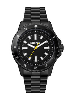 DKNY - Active Analog Black Round Dial Mens Watch - DK1G130M0085