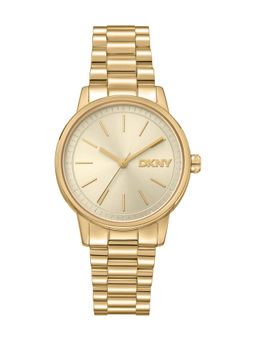 DKNY - Urban Analog Champagne Round Dial Womens Watch - DK1L085M0055