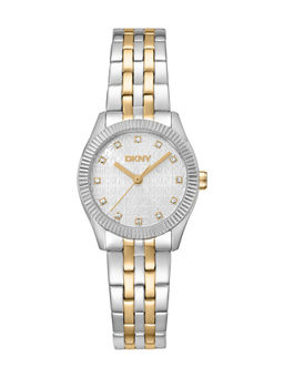 DKNY - Logo Analog Grey Round Dial Womens Watch - DK1L126M0075