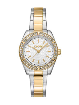 DKNY - DK1L107 Analog Silver Round Dial Womens Watch - DK1L107M0085