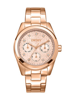 DKNY - DK1L109 Multifunction Rose Gold Round Dial Womens Watch - DK1L109M0055