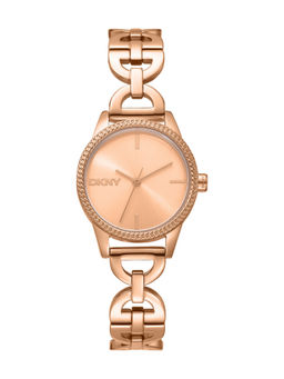 DKNY - DK1L113 Analog Rose Gold Round Dial Womens Watch - DK1L113M0255