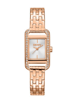 DKNY - DK1L117 Analog Silver Rectangle Dial Womens Watch - DK1L117M0055