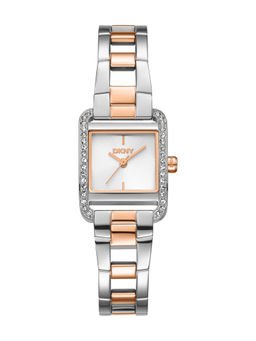 DKNY - DK1L143 Analog Silver Square Dial Womens Watch - DK1L143M0075