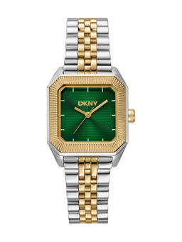 DKNY - DK1L154 Analog Green Square Dial Womens Watch - DK1L154M0095