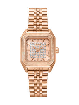 DKNY - DK1L154 Analog Rose Gold Square Dial Womens Watch - DK1L154M0245