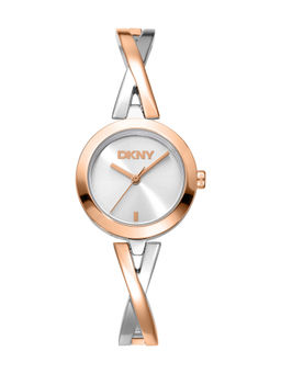 DKNY - DK1L170 Analog Silver Round Dial Womens Watch - DK1L170M0035