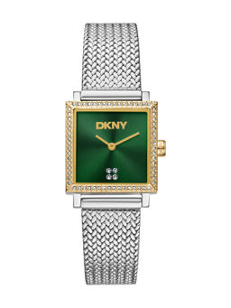 DKNY - DK1L173 Analog Green Square Dial Womens Watch - DK1L173M0125