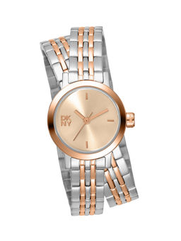 DKNY - DK1L176 Analog Rose Gold Round Dial Womens Watch - DK1L176M0085