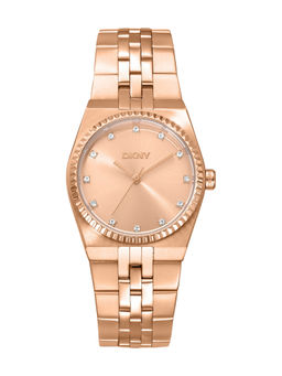 DKNY - DK1L177 Analog Rose Gold Round Dial Womens Watch - DK1L177M0045