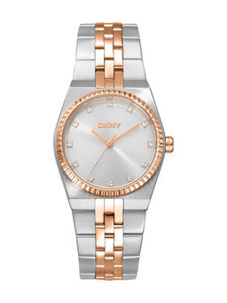 DKNY - DK1L177 Analog Silver Round Dial Womens Watch - DK1L177M0075