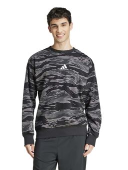 adidas - Multi-Color Cotton Full Sleeves Training Sweatshirt