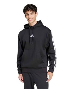 adidas - Black Cotton Full Sleeves Training Hoodie