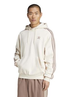 adidas Originals - Off White Cotton Full Sleeves Training Hoodie