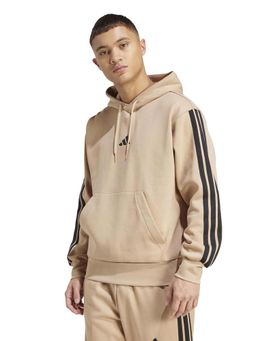 adidas - Beige Cotton Full Sleeves Training Hoodie