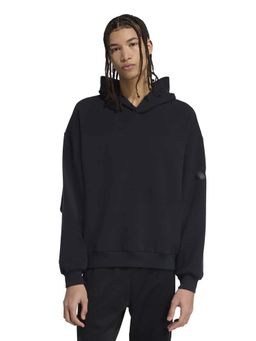 adidas - Black Polyester Full Sleeves Training Hoodie