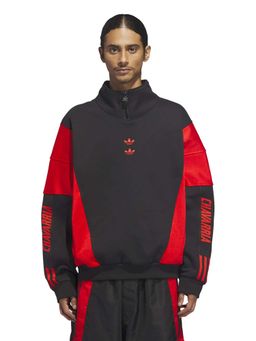 adidas Originals - Multi-Color Cotton Full Sleeves Training Sweatshirt