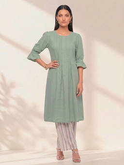 JITI - Green Day Dreaming Kurta with Pant