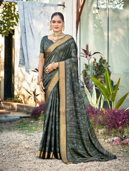 KALAASHREE - Green Women's Classic Saree With Stylish Ethnic Appeal