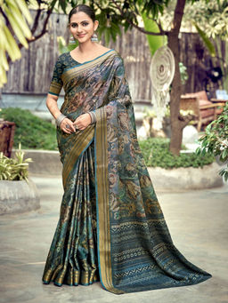 KALAASHREE - Green Women's Saree For Festive Occasions