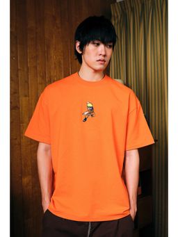 Bonkers Corner - Orange Naruto Uzumaki Oversized T-Shirt