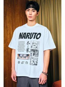 Bonkers Corner - White Shinobi Chronicles Oversized T-Shirt