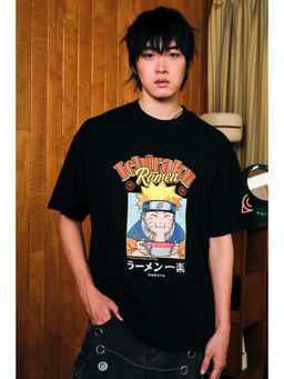 Bonkers Corner - Black Ichiraku Ramen Oversized T-Shirt