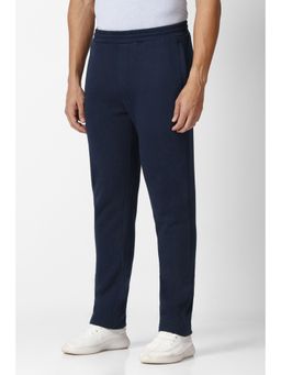 Van Heusen - Navy Blue Solid Casual Trackpant