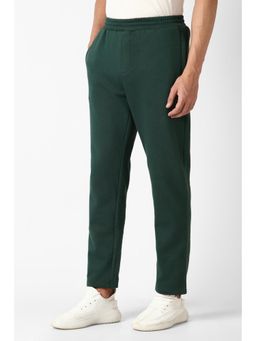 Van Heusen - Men Green Solid Casual Trackpant
