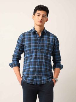 Arrow Sports - Mens Plaid Checked Pure Cotton Shirt